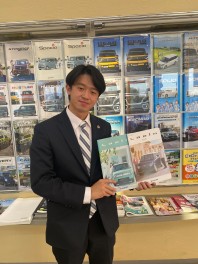 ２０２１　山梨スズキ新入社員自己紹介リレー No.1