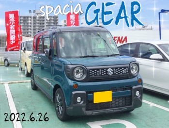 スペーシアギア納車しました！