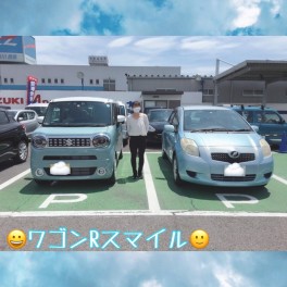 ワゴンＲスマイル納車式！