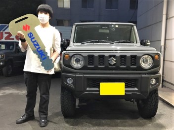 袖ヶ浦市にお住いのN様にジムニー OFF-ROAD PKG.をご納車いたしました。