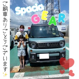 ☆　スペーシアギアご納車です　☆