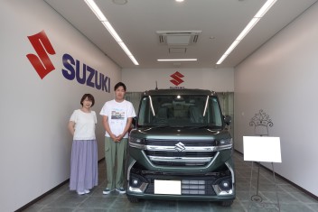スペーシアカスタムご納車★香芝市在住Ｗ様