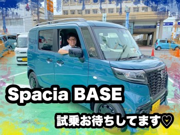 ★　スペーシアベース試乗車到着　★