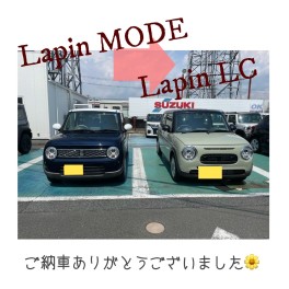 ☆　ラパンＬＣ　ご納車です　☆