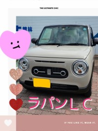 ラパンＬＣご納車です(*'▽')