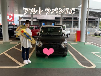 アルトラパンＬＣ　ご納車いたしました！