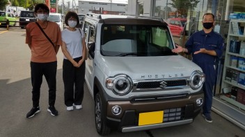 祝！ハスラーご納車おめでとうございます！