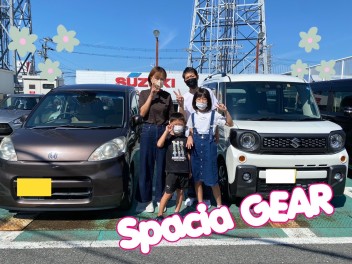 ☆　スペーシアギアご納車です　☆