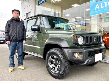 祝！ジムニーシエラご納車おめでとうございます！