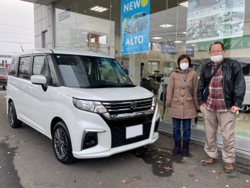 祝！ソリオご納車おめでとうございます！