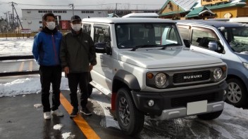 祝！ジムニーシエラご納車おめでとうございます！