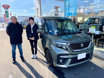 祝！ソリオバンディットご納車おめでとうございます！