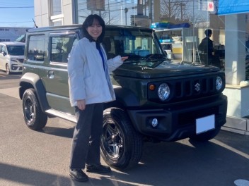 祝！ジムニーシエラご納車おめでとうございます！