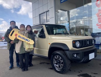 祝！ジムニーシエラご納車おめでとうございます！