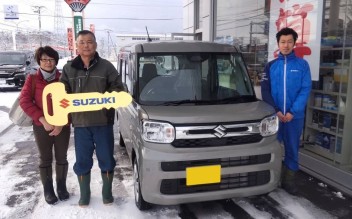 祝！新型 スペーシアご納車おめでとうございます！