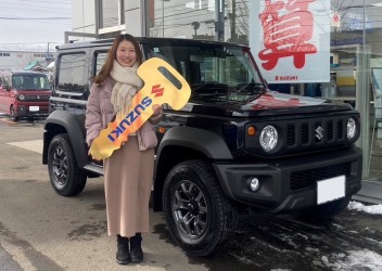 祝！ジムニーシエラご納車おめでとうございます！