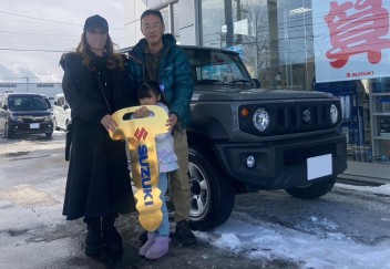 祝！ジムニーシエラご納車おめでとうございます！