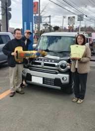 祝！ハスラーご納車おめでとうございます！