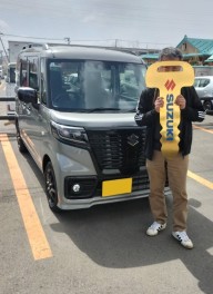 祝！スペーシアベースご納車おめでとうございます！