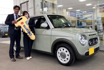 祝！ラパンLCご納車おめでとうございます！