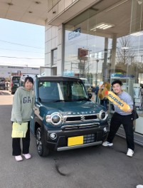 祝！ハスラーご納車おめでとうございます！