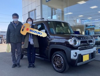 祝！ハスラーご納車おめでとうございます！