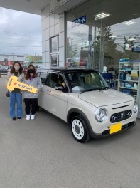 祝！ラパンLCご納車おめでとうございます！