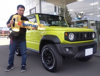 祝！ジムニーシエラご納車おめでとうございます！