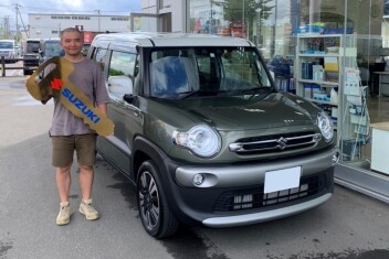 祝！クロスビーご納車おめでとうございます！