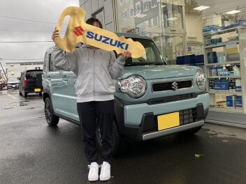 祝！ハスラーご納車おめでとうございます！