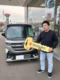 祝！スペーシアカスタムご納車おめでとうございます！