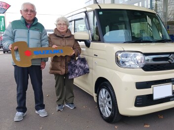 祝！スペーシアご納車おめでとうございます！