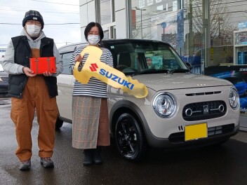 祝！ラパンLCご納車おめでとうございます！