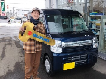 祝！エブリイご納車おめでとうございます！