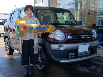 祝！クロスビーご納車おめでとうございます！