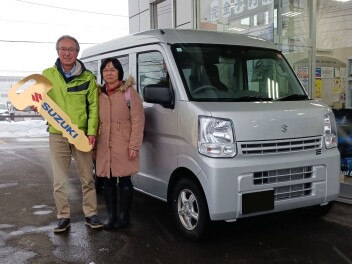 祝！エブリイご納車おめでとうございます！