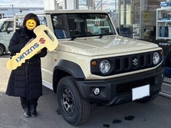 祝！ジムニーシエラご納車おめでとうございます！
