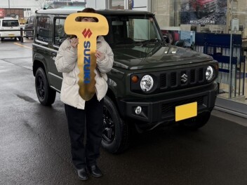 祝！ジムニーご納車おめでとうございます！