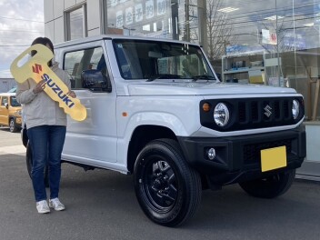 祝！ジムニーご納車おめでとうございます！