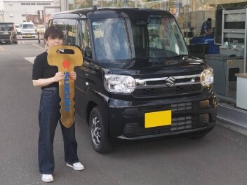 祝！スペーシアご納車おめでとうございます！