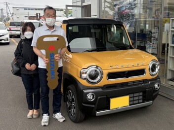 祝！ハスラーご納車おめでとうございます！
