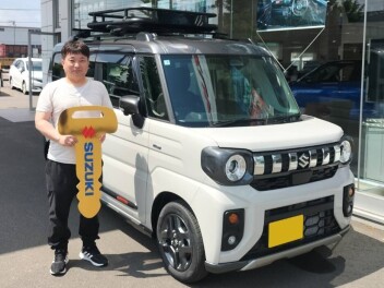 祝！スペーシアギアご納車おめでとうございます！