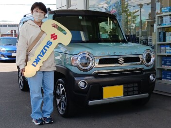 祝！ハスラーJスタイルⅡご納車おめでとうございます！