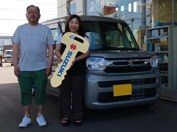 祝！スペーシアご納車おめでとうございます！