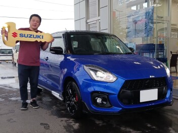 祝！スイフトスポーツ ファイナルエディションご納車おめでとうございます！