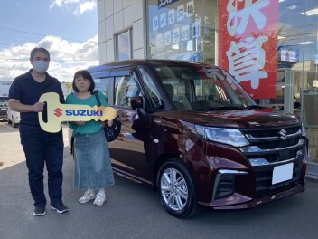 祝！ソリオご納車おめでとうございます！
