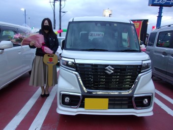 S様☆スペーシアカスタム納車です！！