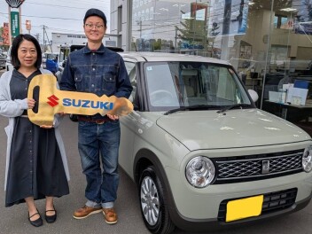 祝！ラパンご納車おめでとうございます！