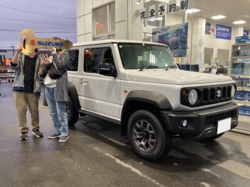 祝！ジムニーシエラご納車おめでとうございます！