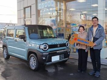 祝！ハスラータフワイルドご納車おめでとうございます！
